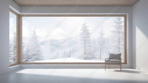 Stylish Room. Modern Interior Design Background. Generative AI.