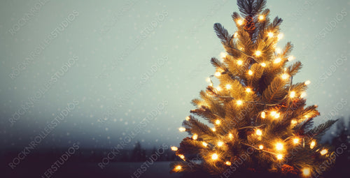 Christmas Tree with Lights