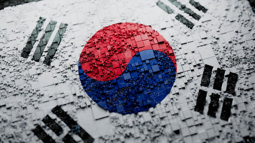 South Korea Flag Wallpaper