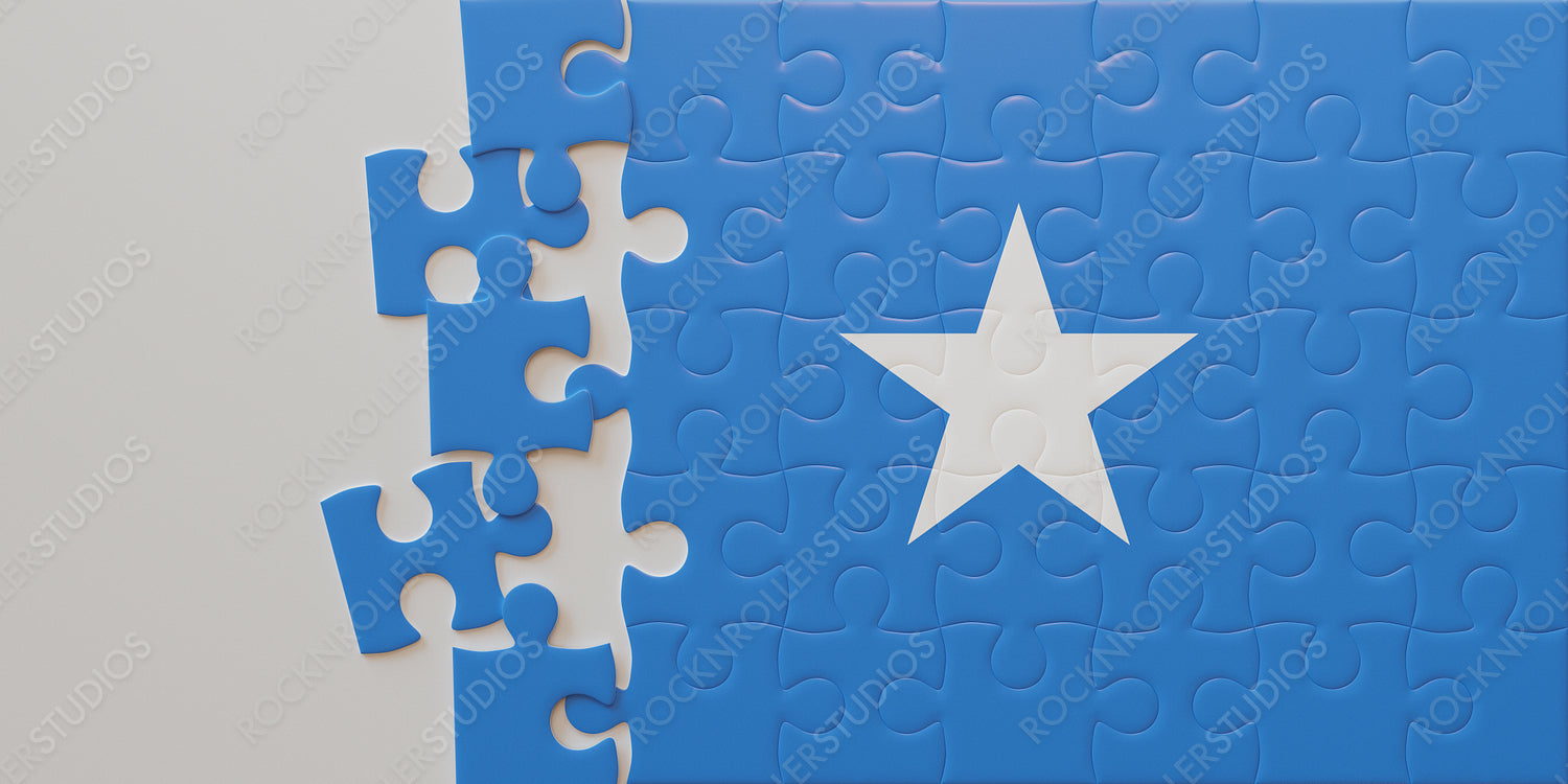 Creative Puzzle Challenge: Somalia Flag