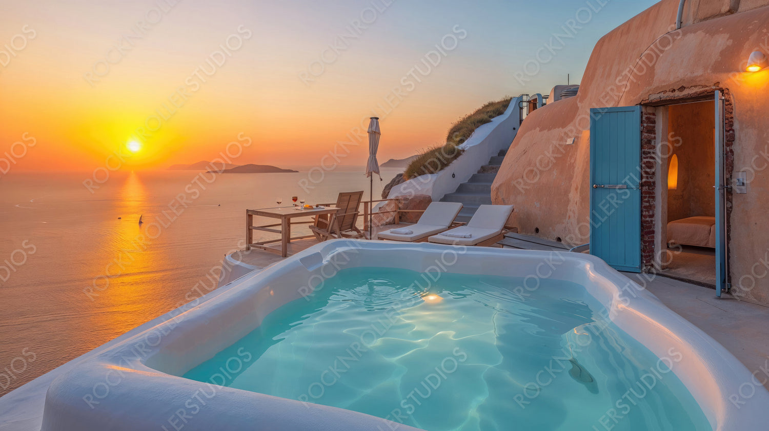 Sunset Jacuzzi Retreat with Ocean View