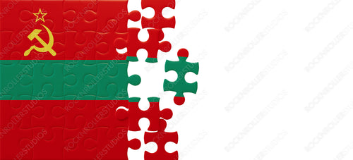 Transnistria Flag as an Unfinished Jigsaw Puzzle: Symbolism and Soviet Echoes