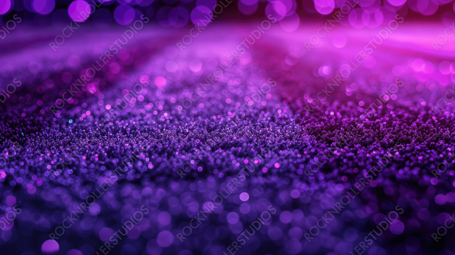 Purple Bokeh Lights - Soft, Dreamy Abstract Background