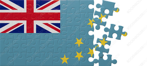 Unity Visualized: Tuvalu Flag Puzzle