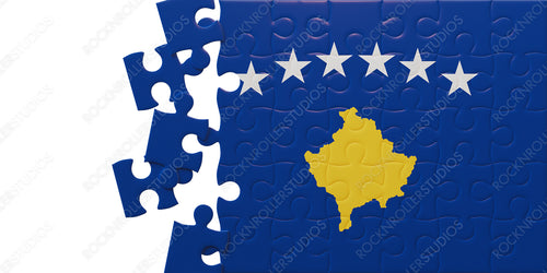 Kosovo Flag as an Incomplete Jigsaw Puzzle: National Pride and Geopolitical Concept
