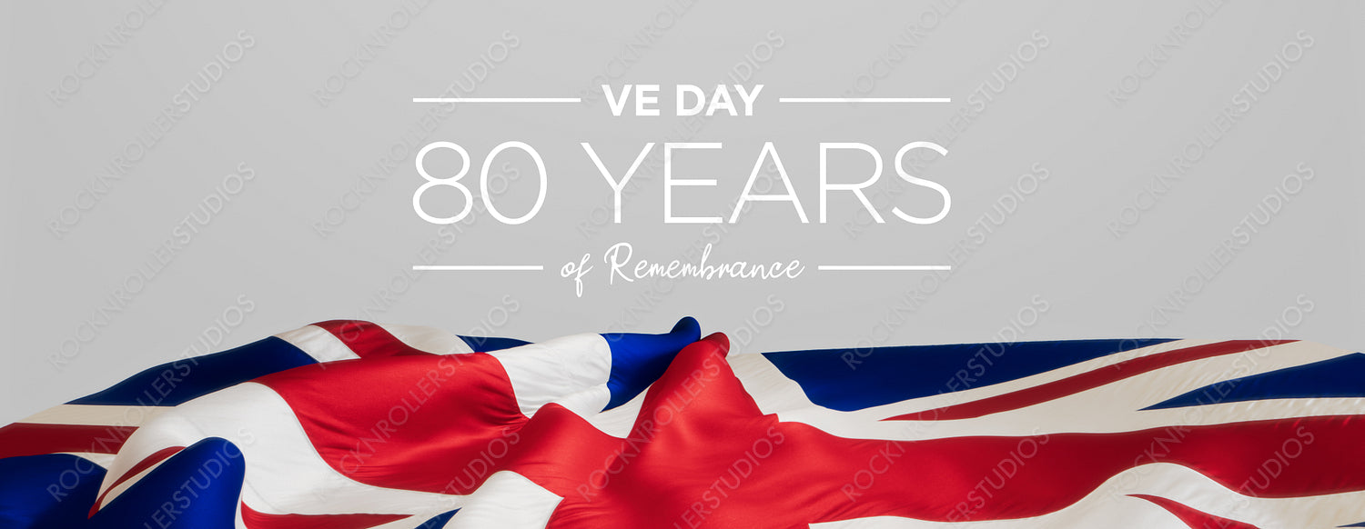 Union Jack Tribute: 80 Years of VE Day Remembrance