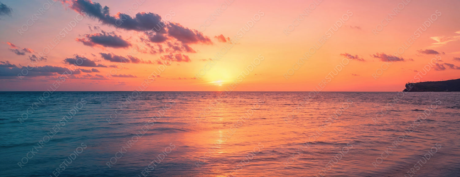 Tropical get-away Location in Thailand. Solitude wallpaper with Idyllic Sunrise Beach.