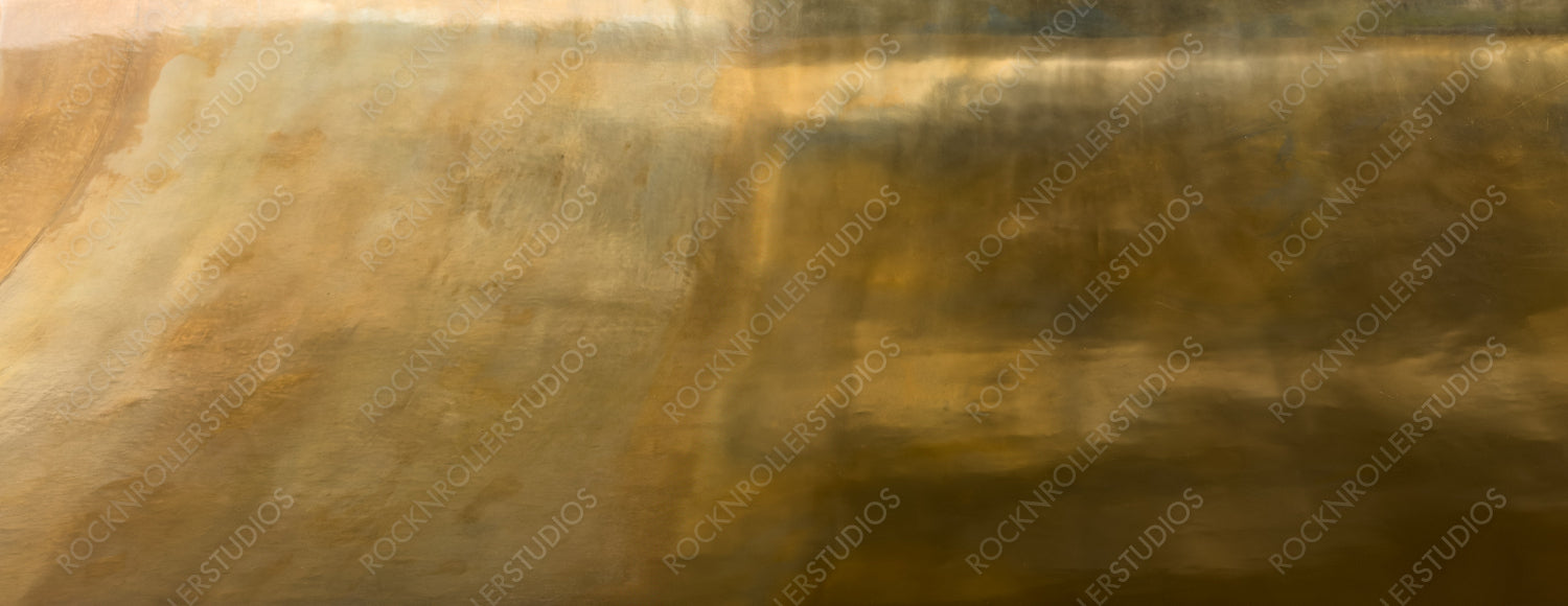 Abstract Golden Metallic Surface - Luxurious and Artistic Background