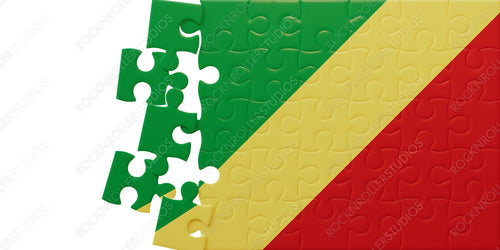 Vibrant Republic of Congo Flag Puzzle: A Symbol of Creativity and Unity