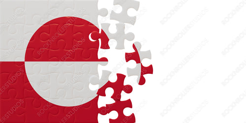 Intriguing Puzzle of Greenland's Flag: A Creative Red and White Challenge