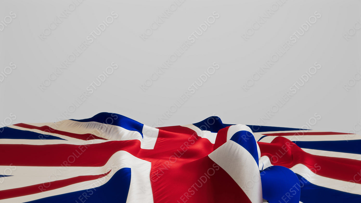 Majestic American Flag Waves Proudly, Symbolizing Freedom and Patriotism. Premium Background with copy-space