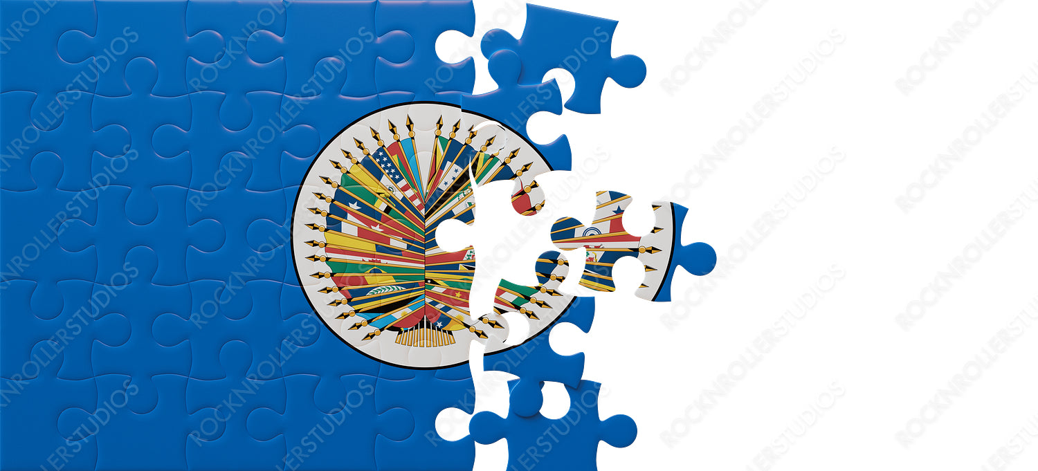 Global Education Unites: Vibrant Jigsaw Puzzle of Books & Flags