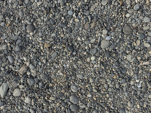 Small Smooth Pebbles Background, Natural Stone Texture