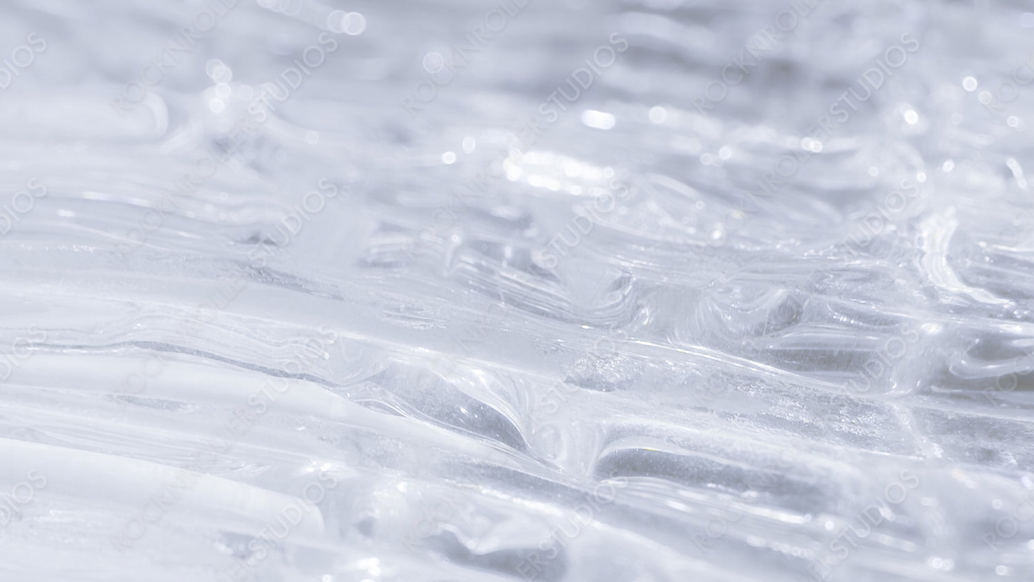 Detailed White Ice Texture with Intricate Natural Forms and Subtle Highlights