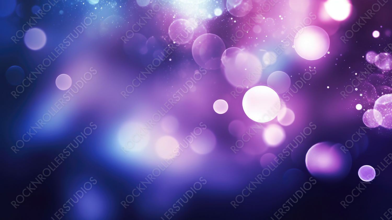 Purple Bokeh Background.
