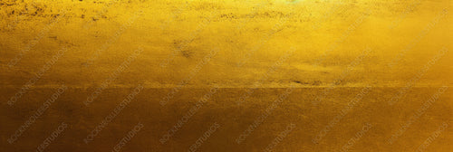 Metal Texture Background in Gold. Panorama Gold Texture