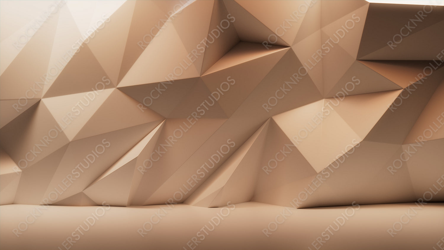 Futuristic Product Stage with Sand 3D Wall. Premium Architectural Wallpaper.