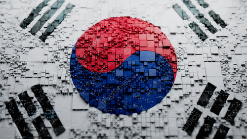 South Korean Flag Wallpaper