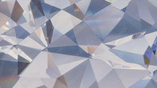 Glass Abstract 3D Background.