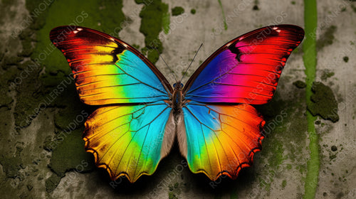 Rainbow Butterfly.