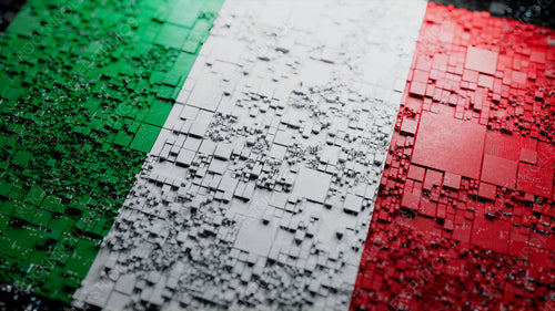 Italy Flag Background