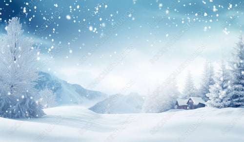 Winter Christmas Background