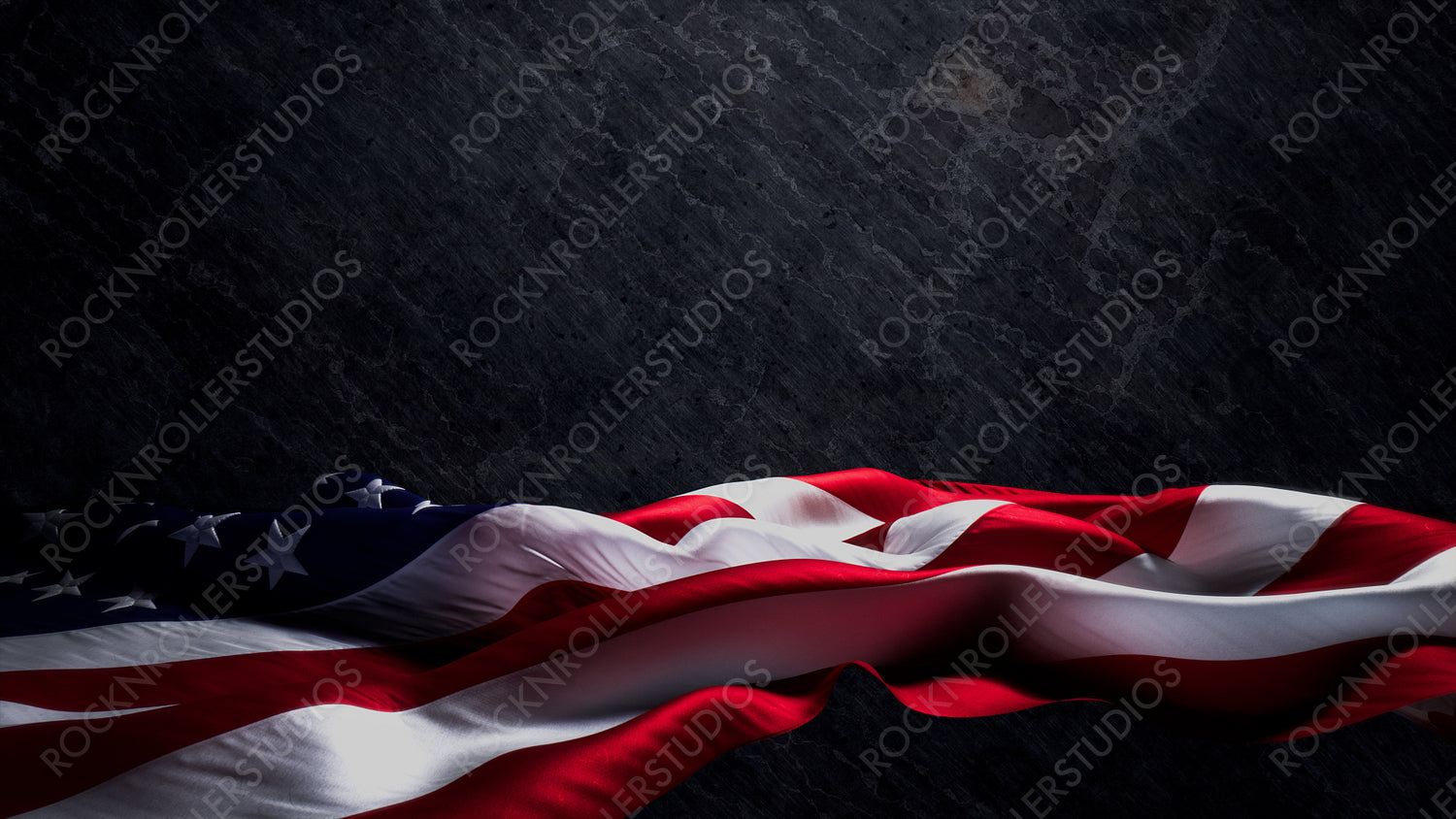 Veterans Day Banner with Copy-Space.